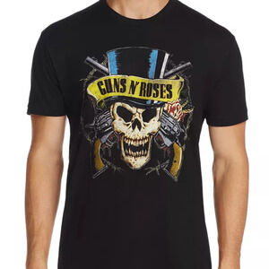 Guns ‘n’ Roses Black Short Sleeve Graphic Band T-Shirt Medium